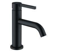 Kludi Nova Fonte - Mitigeur de lavabo avec bonde Push-Open, noir mat 202663915