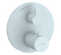 Kludi Nova Fonte - Mitigeur thermostatique de douche encastré, bleu clair mat 20885O415