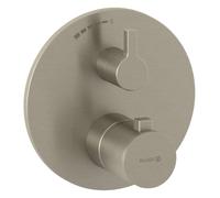 Kludi Nova Fonte - Mitigeur thermostatique de douche encastré, nickel brossé 20885N515