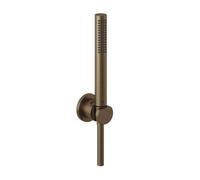 Kludi Nova Fonte - Pomme de douche, support et flexible, bronze brossé 20850N1-15