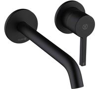 Kludi Mitigeur de lavabo encastré Nova Fonte – 2 trous, noir mat 202453915