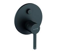 Kludi Nova Fonte robinet de bain 207593915 raccord encastré, noir mat
