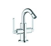 Kludi Nova Fonte Bidet raccord à deux poignées 203130515 avec garniture de vidage , chromé