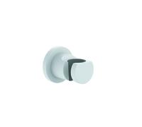 KLUDI NOVA FONTE Puristic Support de douche mural, 2055253-15, Couleur: Blanc mat