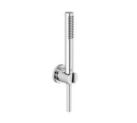 Kludi NOVA FONTE Set de douchette avec support, 1 jet, 2085005-15,