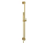 Kludi Nova Fonte - Set de pommeau de douche, barre et flexible, or brossé 20840N0-15