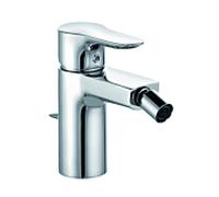 Kludi Mitigeur de bidet sur pied Objekta 324160575 monocommandé chrome bec 85 mm avec vidage