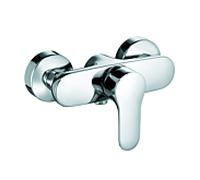 Kludi Mitigeur monocommande de douche Objekta 327640575, montage mural, chrome