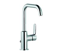 Kludi Objekta mitigeur lavabo 320230575 chromé , avec garniture de vidage , levier latéral