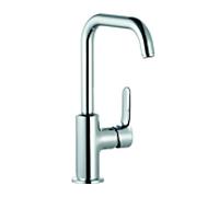 Kludi Objekta mitigeur lavabo 320240575 chromé , sans vidage, levier latéral