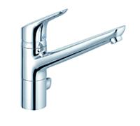 Kludi Objekta robinet de cuisine 325,760,575 chromé , bec orientable, avec arrêt