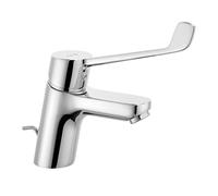 Kludi Pure & Easy Care lavabo EHM 70 m. LEVIER CLINIQUE 180 mm chrome, 1 pièce.