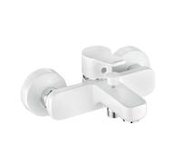 Kludi Pure&Easy - Mitigeur de baignoire, chrome/ blanc 376819165