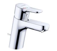 Kludi Pure&Easy - Mitigeur de lavabo, avec vidage, EcoPlus, chrome 373880565WR4