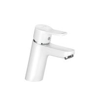 Kludi Pure&Easy - Mitigeur de lavabo, chrome/ blanc 370289165