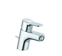 KLUDI PURE&EASY Mitigeur monocommandé pour bidet, montage monotrou, chrome, 375330565