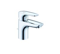 Kludi Pure&Solid - Mitigeur de lavabo, avec vidage, EcoPlus, chrome 343880575WR4