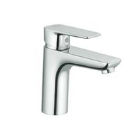 Kludi Mitigeur monocommandé pour lavabo Pure&Style 402920575 chrome bec 100 mm sans garniture