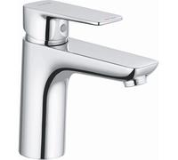 Kludi Mitigeur monocommandé pour lavabo Pure&Style 402920575 chrome bec 100 mm sans garniture