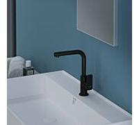 Kludi Pure & style mitigeur lavabo 400243975 bec pivotant, noir mat