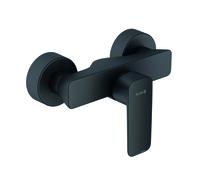 Kludi Mélangeur de douche Pure & style 408413975 montage mural, noir mat