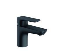 Kludi Mitigeur de lavabo PURE&STYLE – bec 75 mm – noir mat – 400283975
