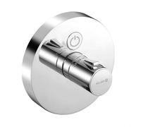 Kludi Push - Mitigeur de douche thermostatique encastré, pour 1 sortie, chrome 389020538