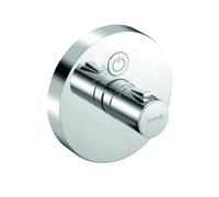 Kludi Mitigeur de douche Push 389020538 thermostatique encastré chromé 1 sortie
