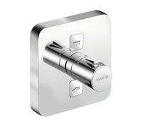 Kludi Push - Mitigeur thermostatique encastré pour 2 sorties, chrome 389110538