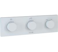 Kludi Pushtronic mitigeur bain-douche encastrée avec thermostat blanc 3830053-00