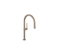 Kludi Reef - Mitigeur d'évier avec douchette extractible, bronze brossé 50851N175
