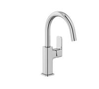 Kludi Renon - Mitigeur de lavabo avec bonde Push-Open, chrome 420270575