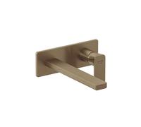 Kludi Renon - Mitigeur de lavabo encastré, 2 trous, bronze brossé 42245N175