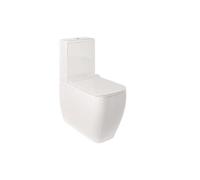 Kludi Resa C - Cuvette WC combinée, évacuation Vario, Rimless, SpiralFlush, blanc brillant 28WCB0543