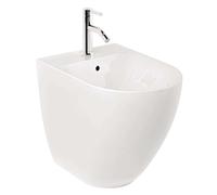 Kludi Resa D - Bidet à poser, trou pour robinetterie, blanc brillant 24BIB0143
