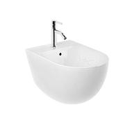 Kludi Resa D - Bidet suspendu, trou pour robinetterie, blanc brillant 24BIW0143