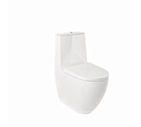 Kludi Resa D - Cuvette WC combinée, évacuation Vario, Rimless, SpiralFlush, blanc brillant 24WCB0543