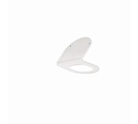 Kludi RESA D WC siège 24WCS43S Urea-Soft-Close Slim, avec fonction de déverrouillage rapide Blanc brillant