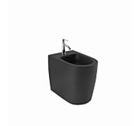 Kludi RESA R bidet à fond creux 23BIB0239 55 cm, fixations invisibles, noir mat