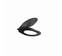 Kludi RESA R Urea-Soft-Close 23WCS39 avec fonction de déverrouillage rapide noir mat