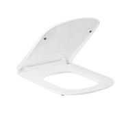 Kludi Resa S - Abattant de WC Slim, SoftClosing, QuickRelease, blanc brillant 27WCS43