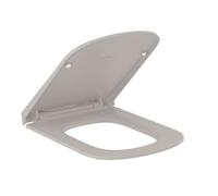 Kludi Resa S - Abattant de WC Slim, SoftClosing, QuickRelease, gris sable mat 27WCSO2