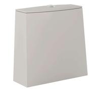 Kludi Resa S - Réservoir de chasse d’eau, DualFlush, alimentation d'eau par le bas, gris sable mat 27WCTO2