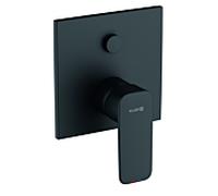 Kludi Robinetterie de bain Pure&style 407593975 raccord encastré, noir mat