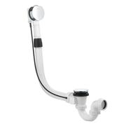 Kludi Garniture de vidage et trop-plein pour baignoire Rotexa 2000 2140805-00 chrome, câble Bowden