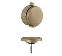 Kludi Rotexa - Set de finition pour vidange et trop-plein de baignoire avec remplissage, bronze brossé 71826N1-00