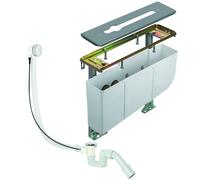 Kludi Kit d'assemblage de rebord de bain Rotexa Multi 7881205-00 chromé , pour Robinetterie à 4 trous