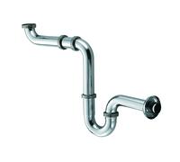 KLUDI Siphon à encombrement réduit G 1 1/4, chrome, 1025505-00