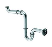 Kludi siphon de lavabo tubulaire chrome 1025505-00