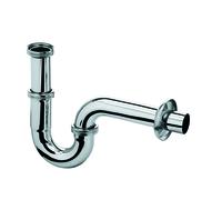KLUDI Siphon tubulaire G 1 1/4, modèle standard, chrome, 1025005-00